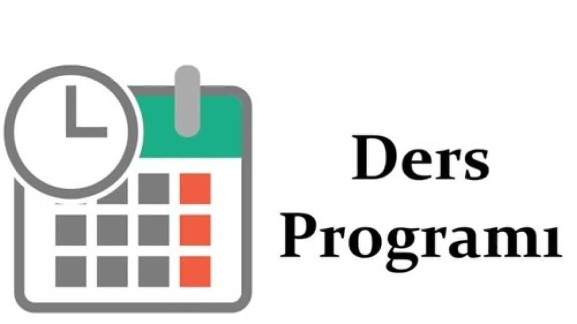 01/10/2025 Geçerli Yeni Ders Programı ve Sınıf Listeleri
